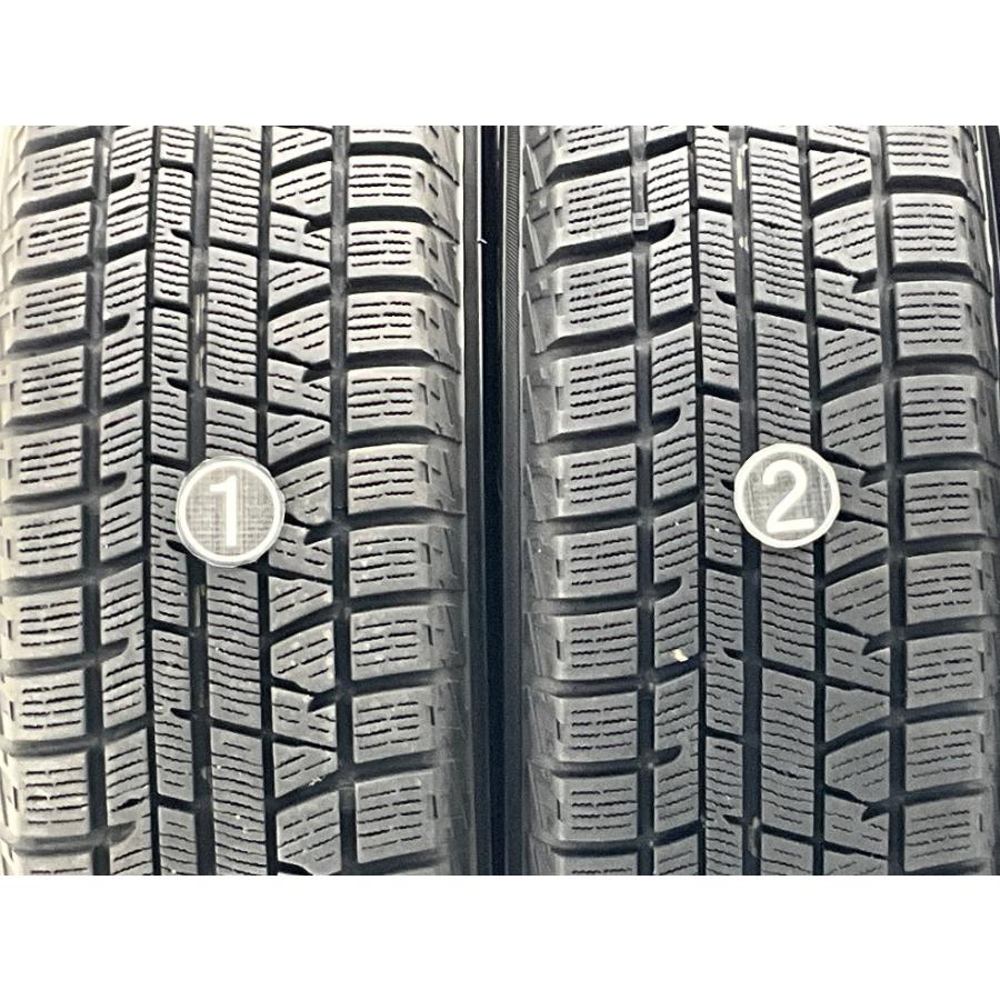 中古タイヤ 4本セット 165/70R14 81Q ヨコハマ ICE GUARD IG50 PLUS 冬 スタッドレス 165/70/14 ヴィッツ/スペイド   b14917の画像