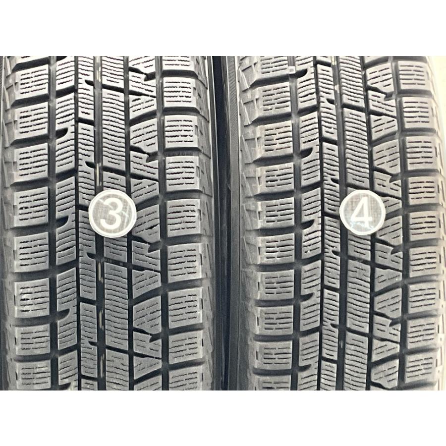 中古タイヤ 4本セット 165/70R14 81Q ヨコハマ ICE GUARD IG50 PLUS 冬 スタッドレス 165/70/14 ヴィッツ/スペイド   b14917の画像