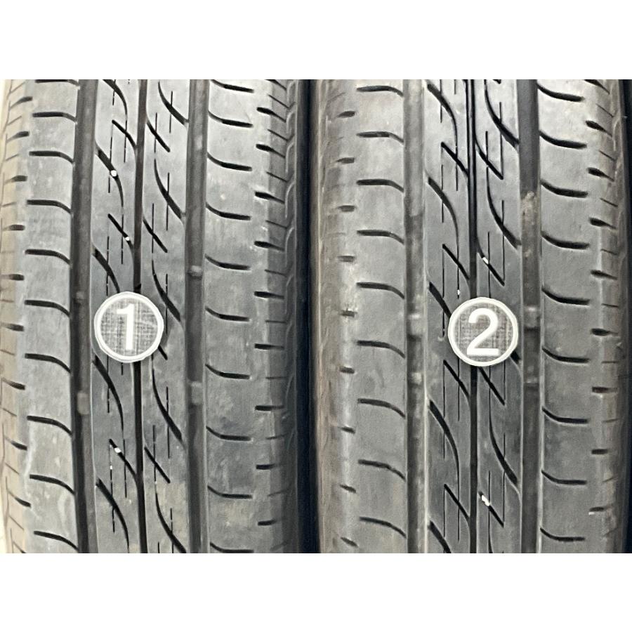 BRIDGESTONE（ブリヂストン） 中古タイヤ 4本セット 155/65R14 75S