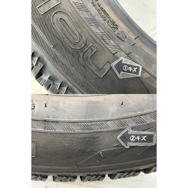 中古タイヤ 2本セット 255/50R19 107R ノキアンタイヤ HAKKAPELIITTA R3 SUV 冬 スタッドレス 255/50/19 X5/X6  b4630｜onepiecetire｜09