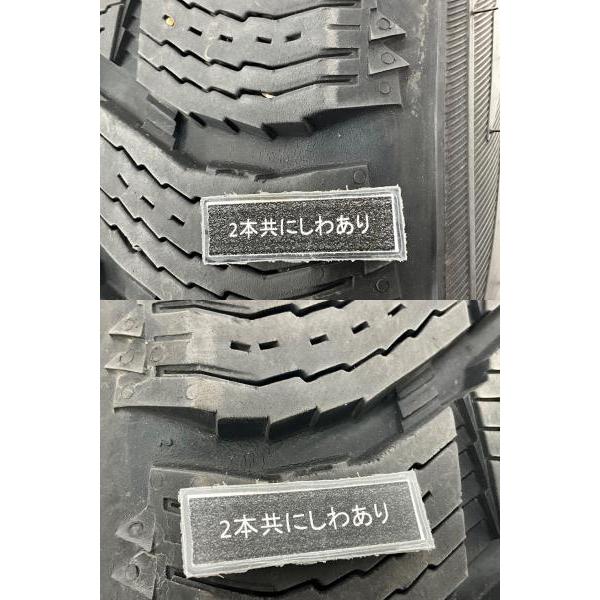 中古タイヤ 2本セット 255/50R19 107R ノキアンタイヤ HAKKAPELIITTA R3 SUV 冬 スタッドレス 255/50/19 X5/X6  b4630｜onepiecetire｜10