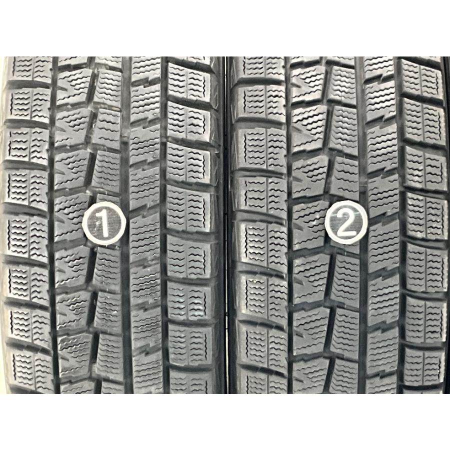 中古タイヤ 4本セット 175/70R14 84Q ダンロップ WINTERMAXX  WM01 冬 スタッドレス 175/70/14 アレックス/フィット    b10326の画像