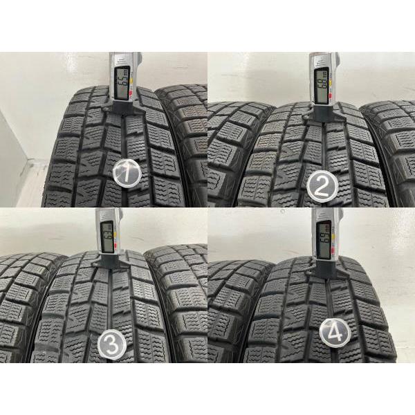 中古タイヤ 4本セット 175/70R14 84Q ダンロップ WINTERMAXX  WM01 冬 スタッドレス 175/70/14 アレックス/フィット    b10326の画像
