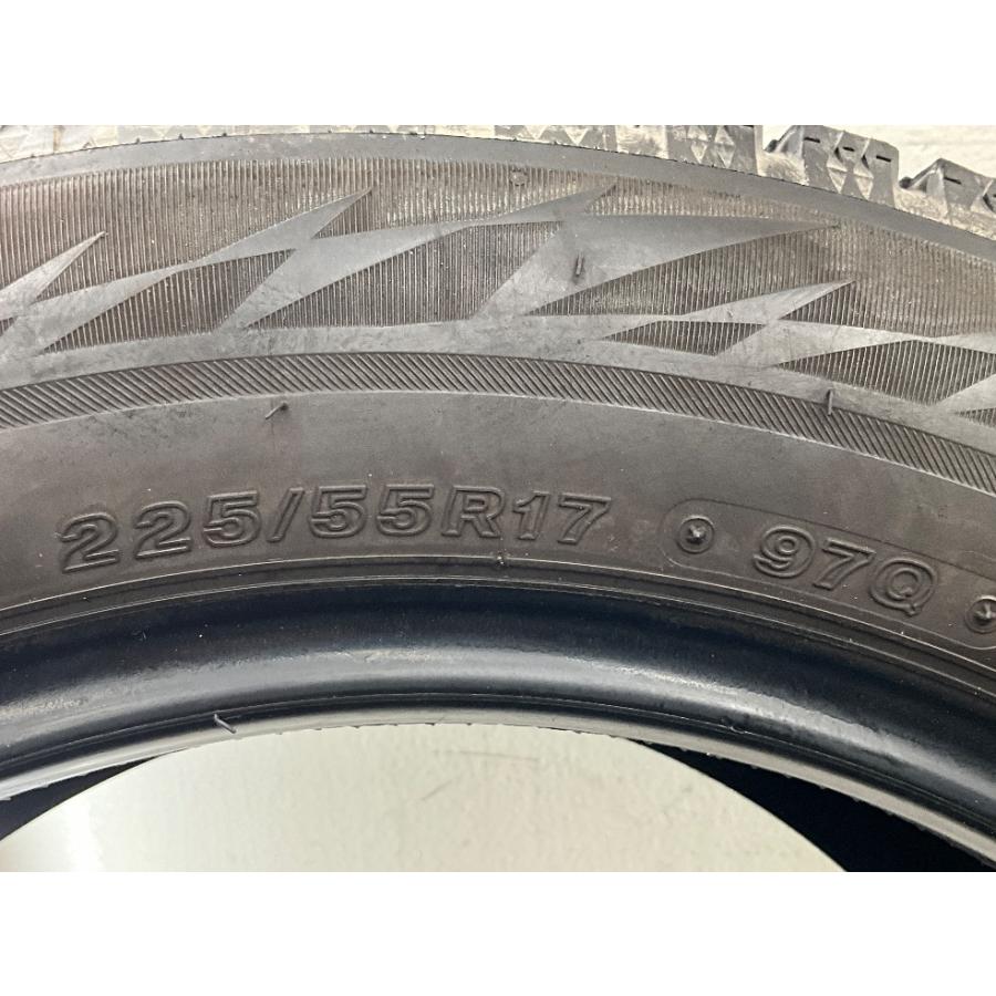 ブリザック VRX2 中古タイヤ 4本セット 225/55R17 97Q ブリヂストン
