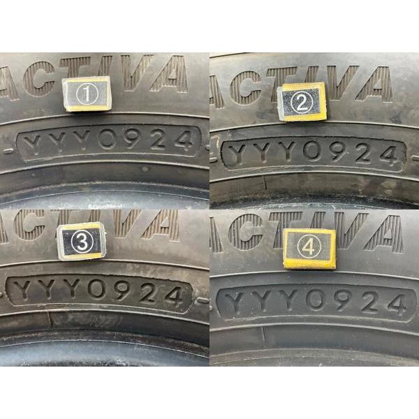 イエローハット 中古タイヤ 4本セット 155/65R13 73S PRACTIVA