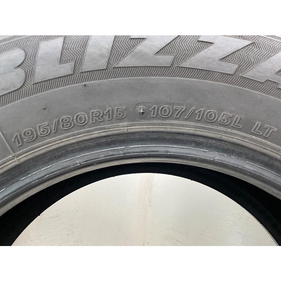 ブリザック VL1 中古タイヤ 2本セット 195/80R15 107/105L LT