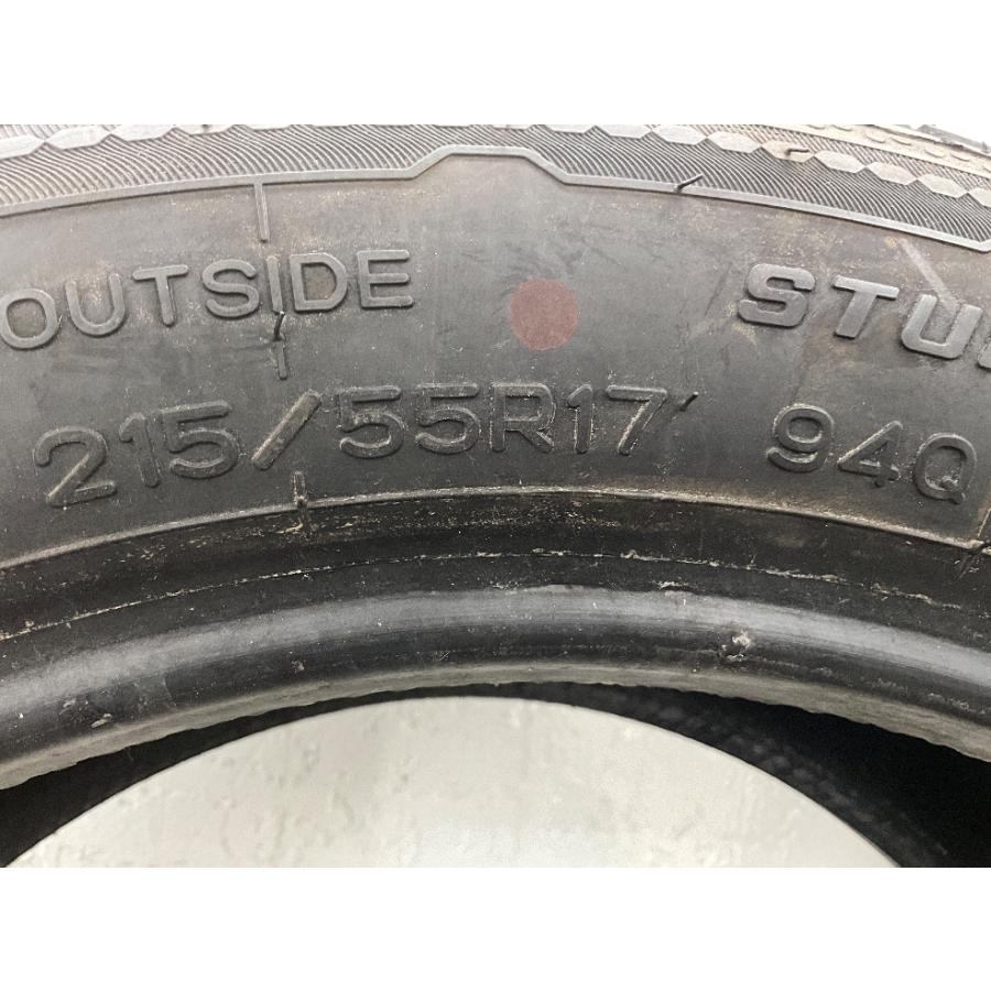 NANKANG（ナンカン） 中古タイヤ 1本のみ 215/55R17 94Q CORSAFA 冬 