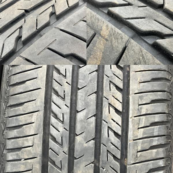 【送料無料】ヴェゼル・カムリ等　DL WM01 215/55R17 中古4本 中古タイヤ 4本セット 215/55R17 94V セイバーリング SL201 夏 サマー