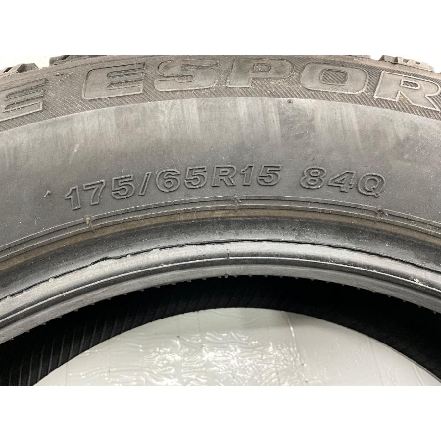 中古タイヤ 4本セット 175/65R15 84Q オートバックス ICE ESPORTE  冬 スタッドレス 175/65/15 ポルテ/アクア   b5110｜onepiecetire｜08