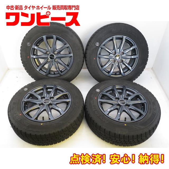 中古タイヤ ホイールセット 175/70R14 84Q 14インチ 14x5.5J +38 4穴  