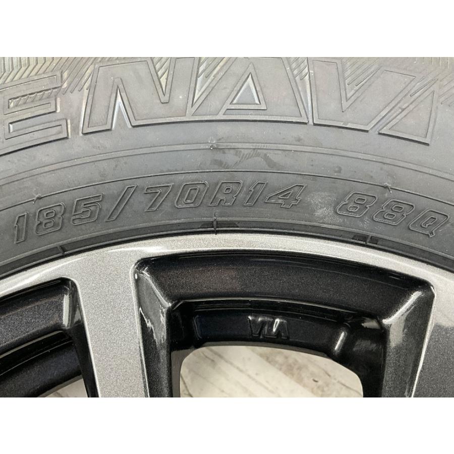 アイスナビ 7 新品タイヤホイールセット 185/70R14 88Q 14インチ 14