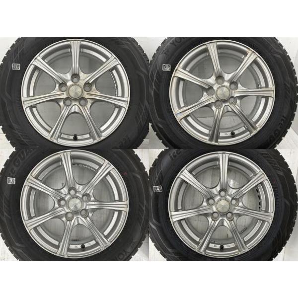 中古タイヤホイールセット 195/65R15 91Q 15インチ 15×6J +45 5穴 