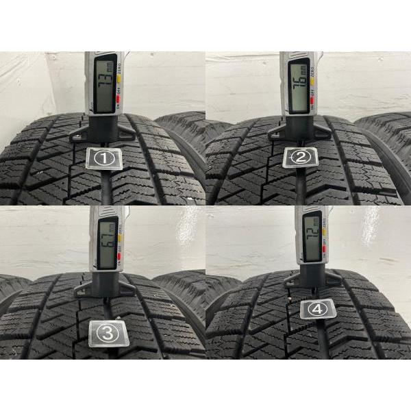 BRIDGESTONE 中古タイヤホイールセット 195/65R16 92Q 16インチ 16×6J 