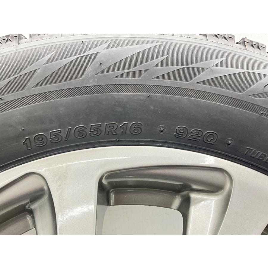 BRIDGESTONE 中古タイヤホイールセット 195/65R16 92Q 16インチ 16×6J 