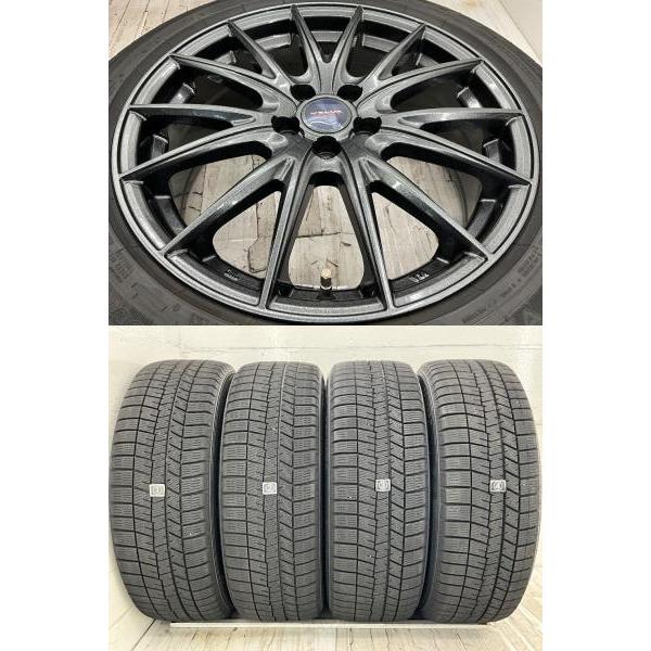 中古タイヤホイールセット 205/50R17 89Q 17インチ 17×7J +48 5 