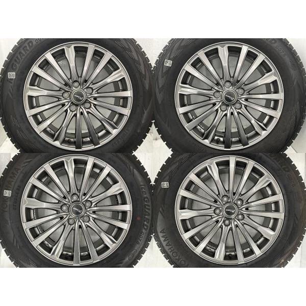 ヨコハマタイヤ 中古タイヤホイールセット 225/65R17 102Q 17インチ 17  