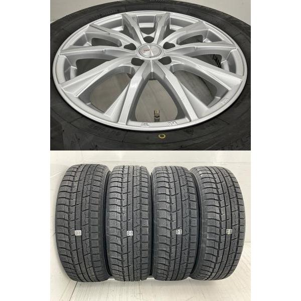 中古タイヤホイールセット 225/65R17 102Q  17インチ 17×7J +39 5穴 PCD114.3 トーヨー JOKER(トヨタ車用) スタッドレス d617｜onepiecetire｜04