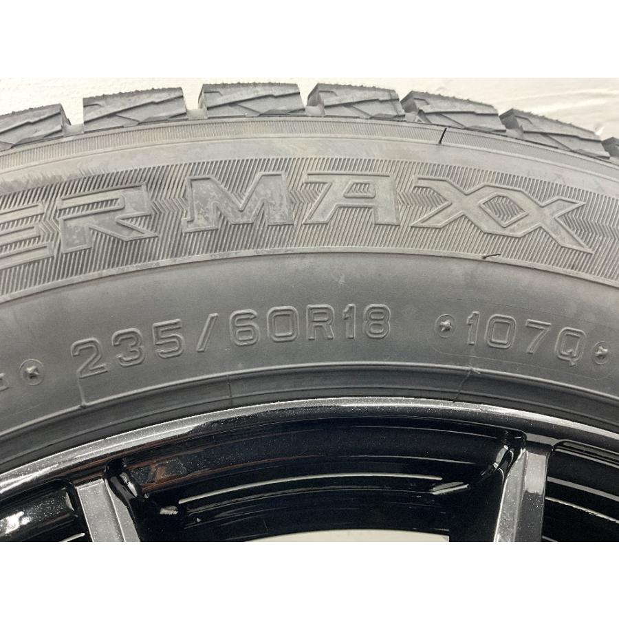 中古タイヤホイールセット 235/60R18 107Q  18インチ 18×8J +42 5穴 PCD114.3 ダンロップ SCHNEIDER 冬 スタッドレス  d559｜onepiecetire｜08