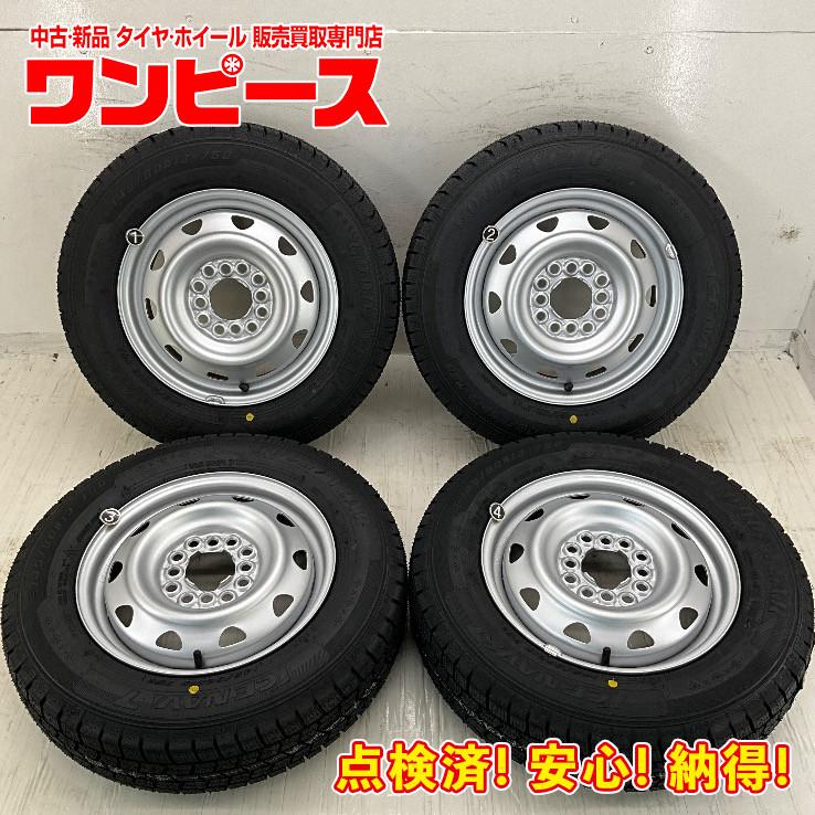新品タイヤ 中古鉄ホイールセット 145/80R13 75Q 13インチ 13×4B 12HM  