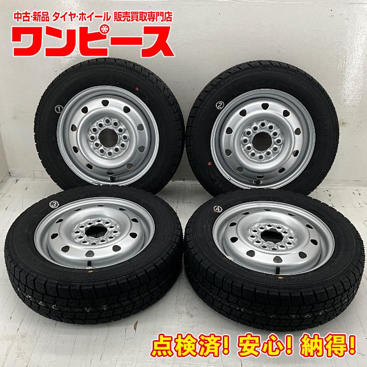 中古ホイールに新品155/65R13スタッドレスセット！ライフ、ザッツなどに