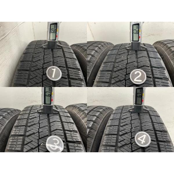 175/65R15 84Q ブリヂストンタイヤ　SNI マルチホイール4本セット BRIDGESTONE 中古タイヤホイールセット 175/65R15 84Q 15インチ