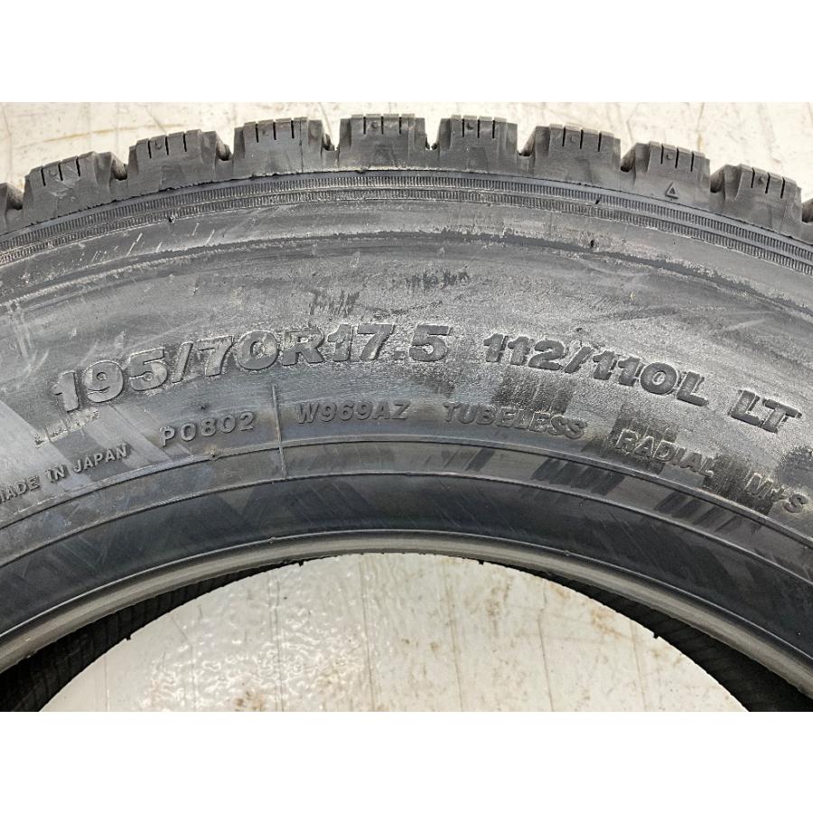 BRIDGESTONE（ブリヂストン） 未使用 4本セット 195/70R17.5 112/110L 