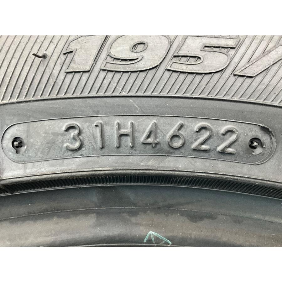 未使用 4本セット 195/55R16 87Q トーヨー OBSERVE GARIT GIZ 冬 スタッドレス 195/55/16 アクア  b13882の画像
