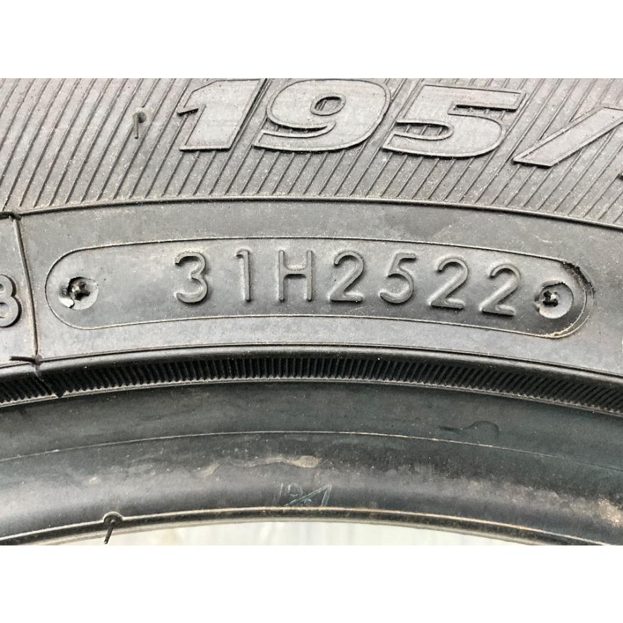 未使用 4本セット 195/55R16 87Q トーヨー OBSERVE GARIT GIZ 冬 スタッドレス 195/55/16 アクア  b13882の画像