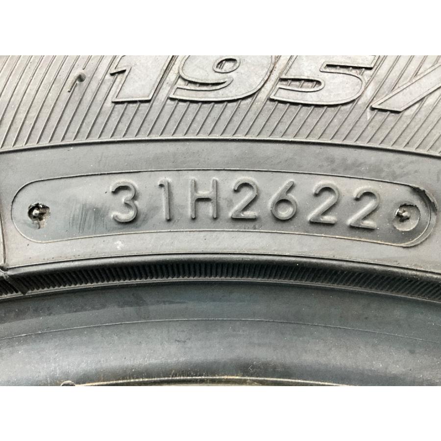 未使用 4本セット 195/55R16 87Q トーヨー OBSERVE GARIT GIZ 冬 スタッドレス 195/55/16 アクア  b13882の画像