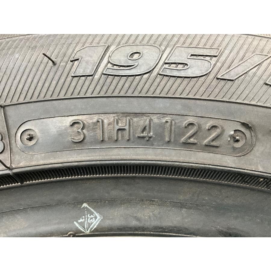 未使用 4本セット 195/55R16 87Q トーヨー OBSERVE GARIT GIZ 冬 スタッドレス 195/55/16 アクア  b13882の画像