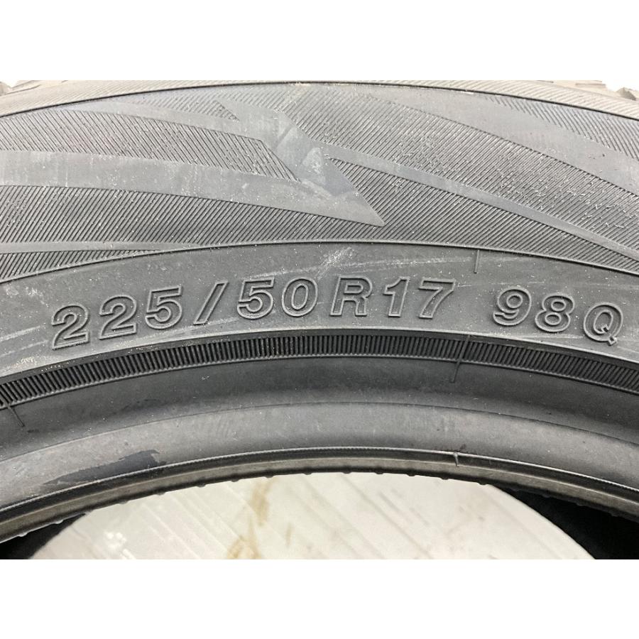 未使用 中古タイヤ 4本セット 225/50R17 98Q ヨコハマ ICE GUARD  IG70 冬 スタッドレス 225/50/17 3シリーズ  国産 日本製 b6102｜onepiecetire｜08