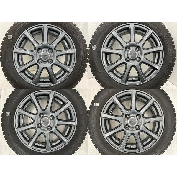 中古タイヤホイールセット 175/65R15 84Q 15インチ 15×5.5J +42 4穴 