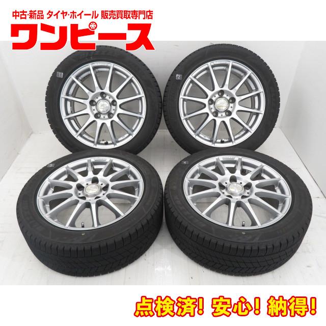 中古タイヤ ホイールセット 195/50R16 88Q 16x6.5J +48 5穴 PCD114.3 