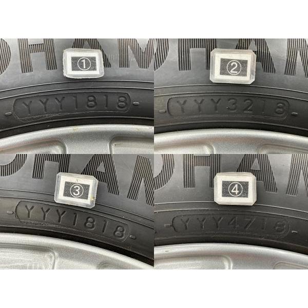 中古タイヤホイールセット 205/55R16 91Q  16インチ 16×6.5J +40 5穴 PCD114.3 ヨコハマ DUFACT 冬 アイシス  d431｜onepiecetire｜07