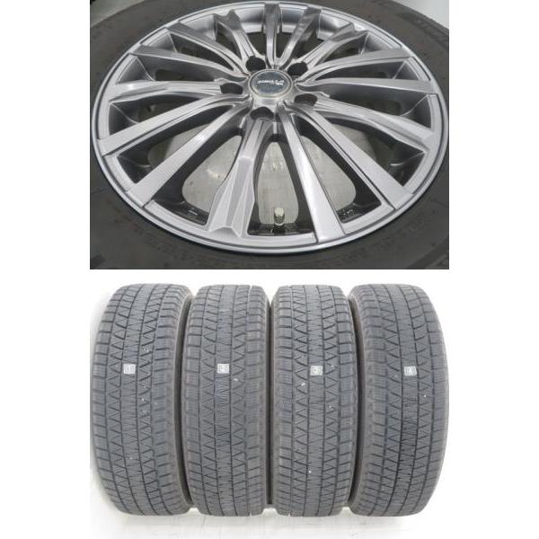 ブリザック 中古タイヤ ホイールセット 225/65R17 102Q 17インチ 17x7J 