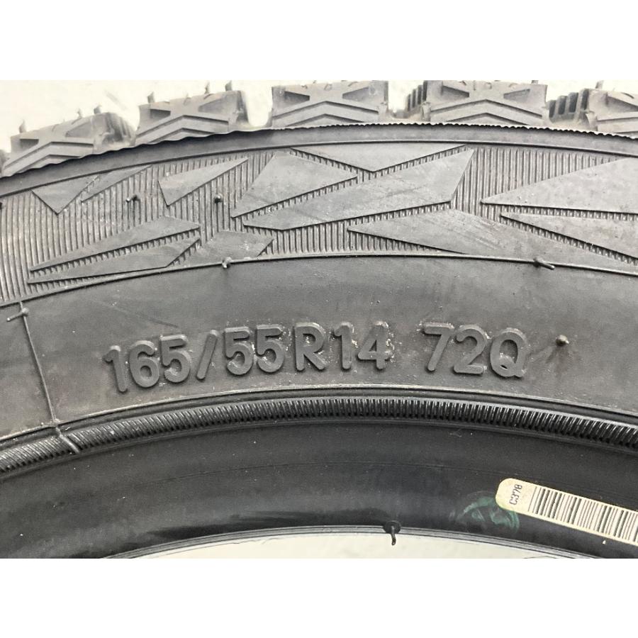 未使用 4本セット 165/55R14 72Q トーヨー OBSERVE GIZ 2  冬 スタッドレス 165/55/14 パレット/ライフ   b14140_6