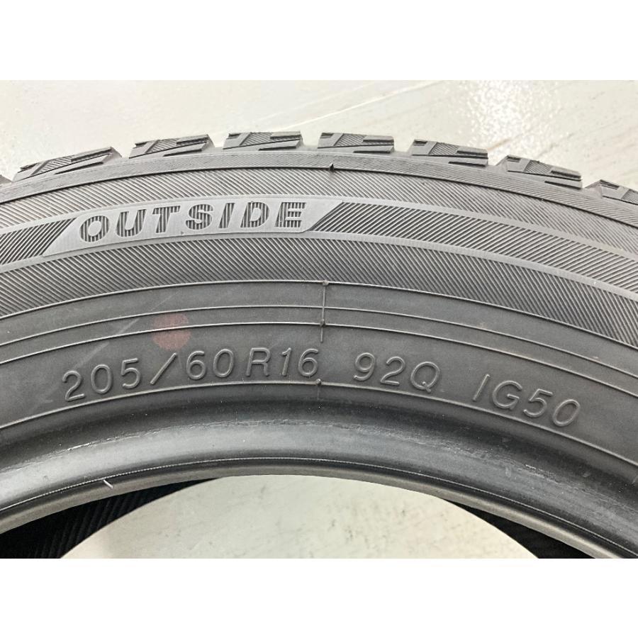 iceGUARD 中古タイヤ 2本セット 205/60R16 92Q ヨコハマ ICE GUARD