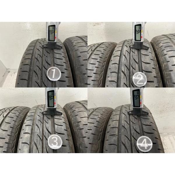 お手軽な軽自動車用の中古タイヤホイール4本セット！155/65R13 BS