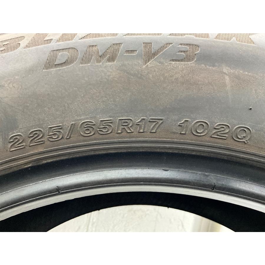 ブリザック DMーV3 中古タイヤ 4本セット 225/65R17 102Q ブリヂストン