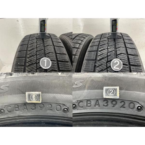 ブリザック VRX2 中古タイヤ 2本セット 195/45R17 81Q ブリヂストン 
