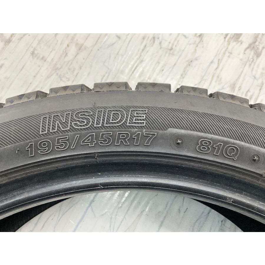 ブリザック VRX2 中古タイヤ 2本セット 195/45R17 81Q ブリヂストン 