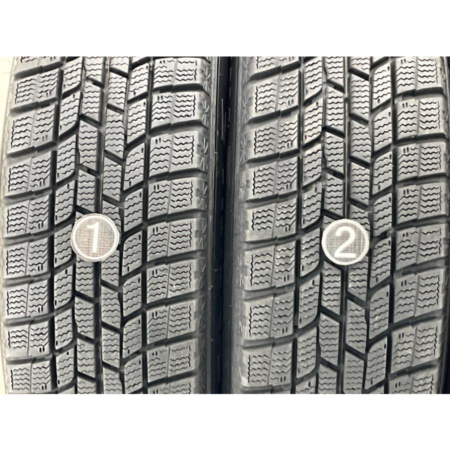 アイスナビ 6 中古タイヤ 4本セット 165/70R14 81Q グッドイヤー ICE 