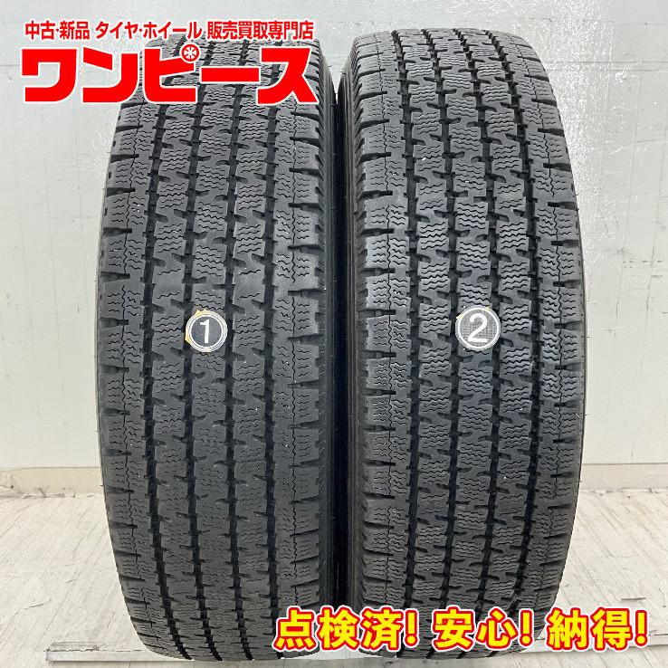 DELVEX 中古タイヤ 2本セット 195/80R15 107/105N LT トーヨー 935 冬 