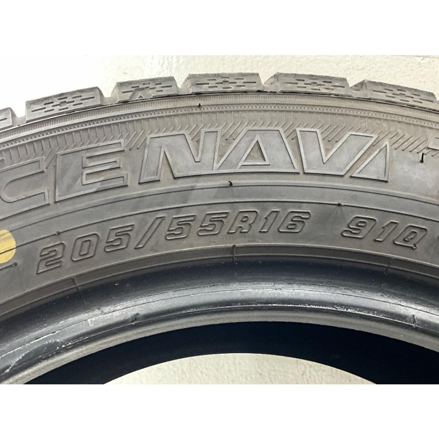 2019年製美品！グッドイヤーアイスナビ7 205/55R16プリウス等 アイスナビ 7 中古タイヤ 4本セット 205/55R16 91Q グッドイヤー ICE