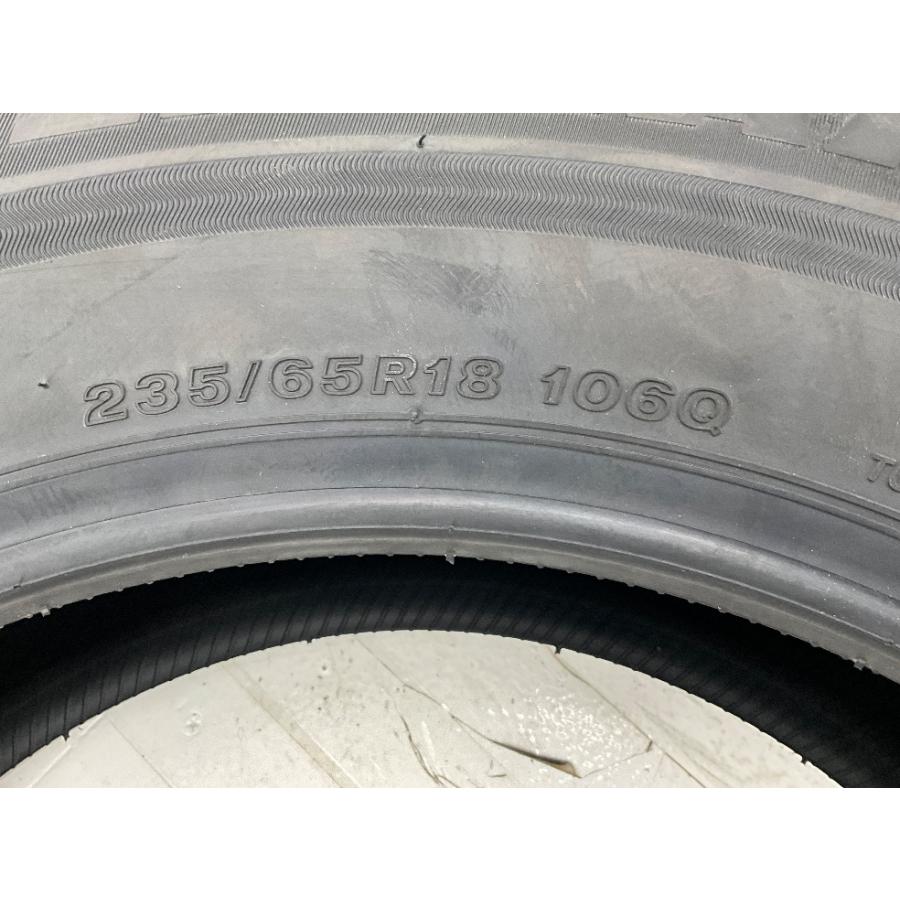 未使用 2本セット 235/65R18 106Q ブリヂストン BLIZZAK VRX3 冬 スタッドレス 235/65/18 ムラーノ/RX   b11841の画像