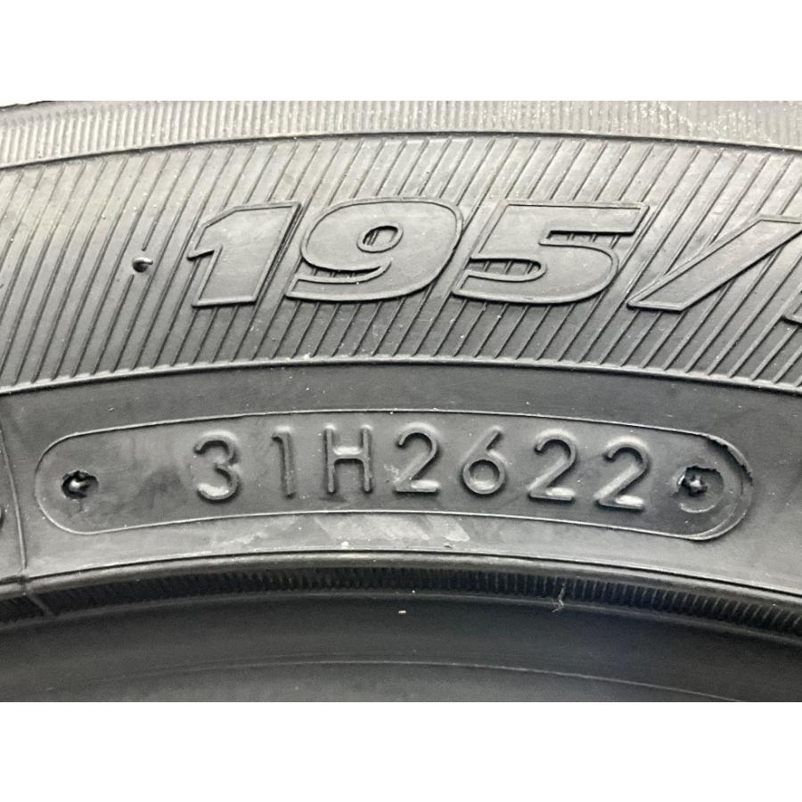 未使用 4本セット 195/55R16 87Q トーヨー OBSERVE GARIT GIZ 冬 スタッドレス 195/55/16 アクア   b14162の画像