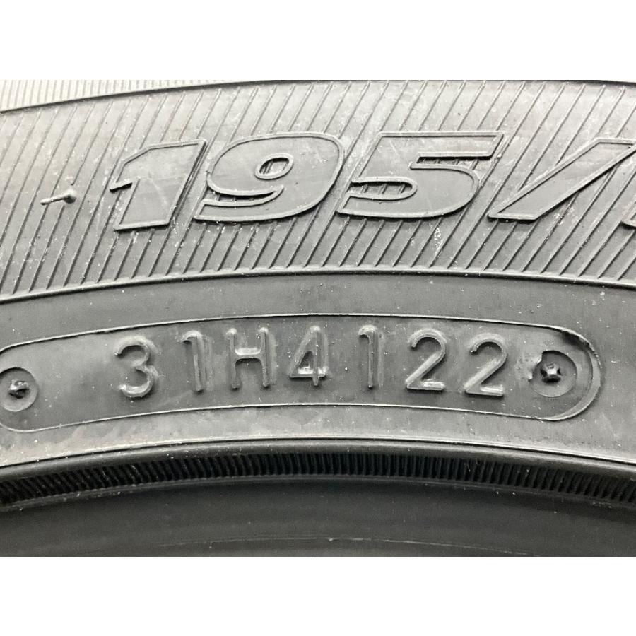 未使用 4本セット 195/55R16 87Q トーヨー OBSERVE GARIT GIZ 冬 スタッドレス 195/55/16 アクア   b14162の画像