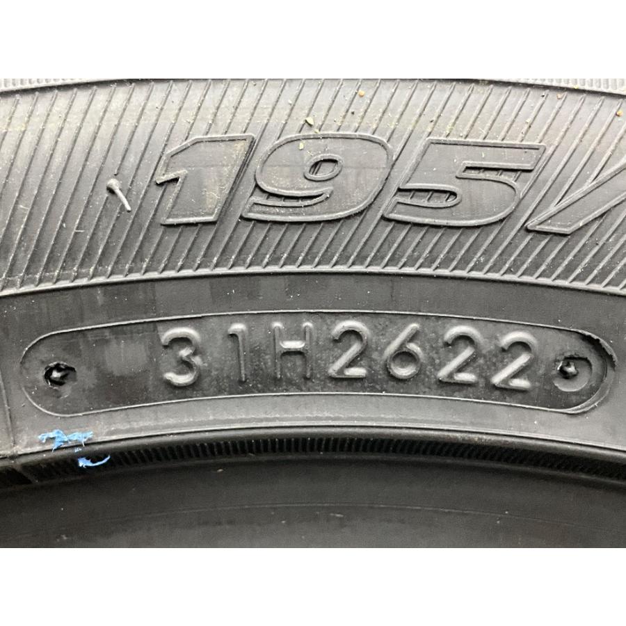 未使用 4本セット 195/55R16 87Q トーヨー OBSERVE GARIT GIZ 冬 スタッドレス 195/55/16 アクア   b14162の画像