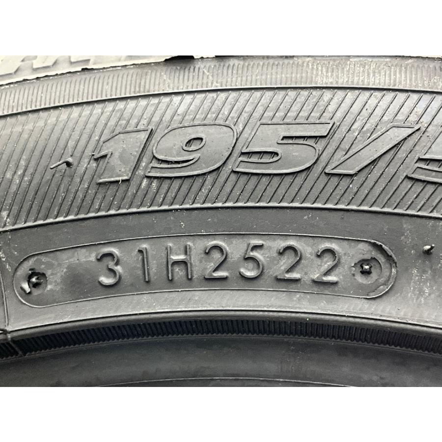 未使用 4本セット 195/55R16 87Q トーヨー OBSERVE GARIT GIZ 冬 スタッドレス 195/55/16 アクア   b14162の画像