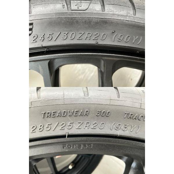 ミシュラン（MICHELIN） 中古タイヤホイールセット 245/30R20 90Y 20